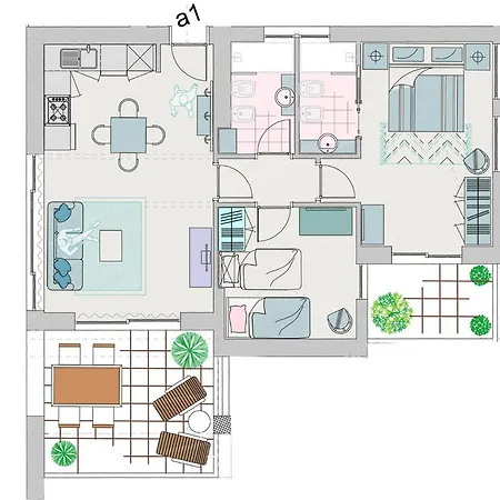 Zero5.zero5 Apartament *